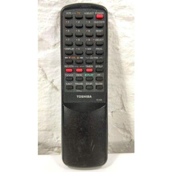 Toshiba VC-622 VCR Remote Control for M622 M622C M622R W622 - Remote Controls