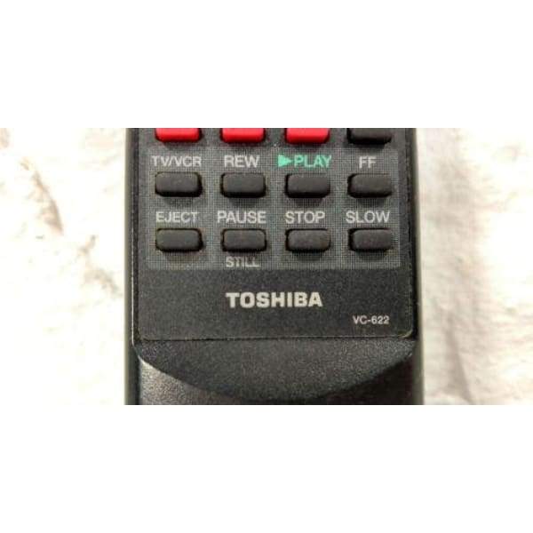 Toshiba VC-622 VCR Remote Control for M622 M622C M622R W622 - Remote Controls