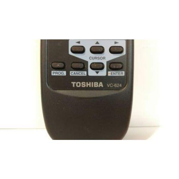 Toshiba VC-624 VCR Remote Control M624 M624C M625 M625C M628 M635 VC624