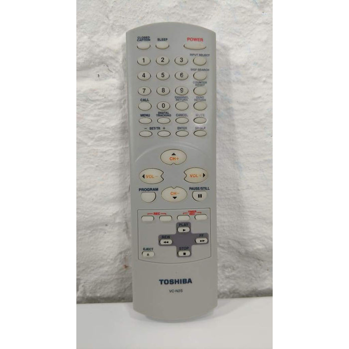 Toshiba VC-N2S TV VCR Remote Control for MV13N2 MV19N2