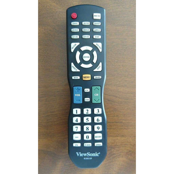 ViewSonic RC00315P TV Remote Control