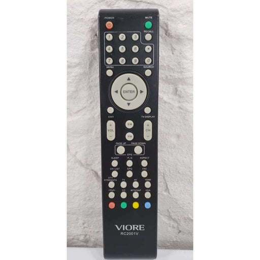 Viore RC2001V TV Remote for LC32VF56GM LC24VF56GM LC32VH56 LC32VF56JE