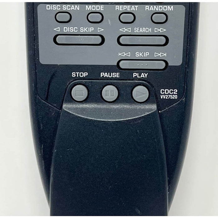 Yamaha CDC2 VV27520 Audio System Remote Control