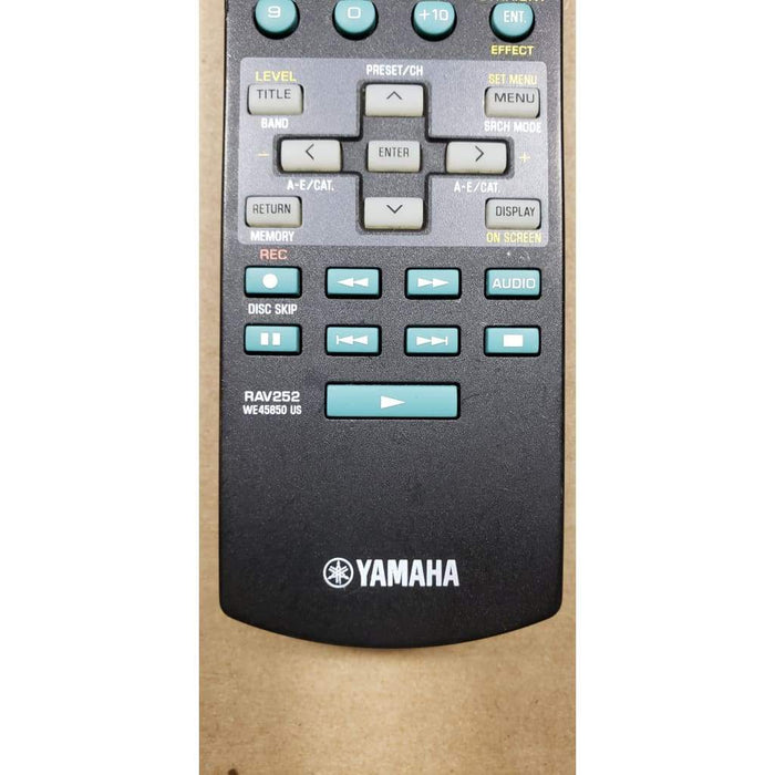Yamaha RAV252 Receiver Remote for DTX5100, HTR5860, HTR5860BL, RXV657