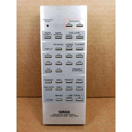 Yamaha RS-100 Audio System Remote Control
