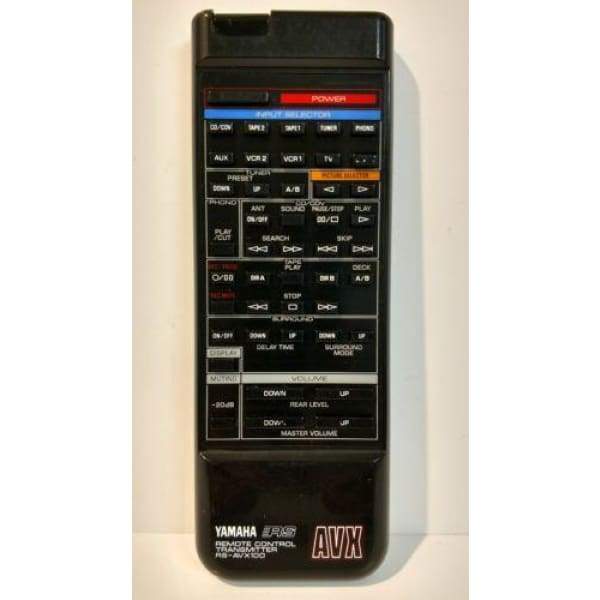 Yamaha RS-AVX100 AUdio System Remote Control - Remote Controls