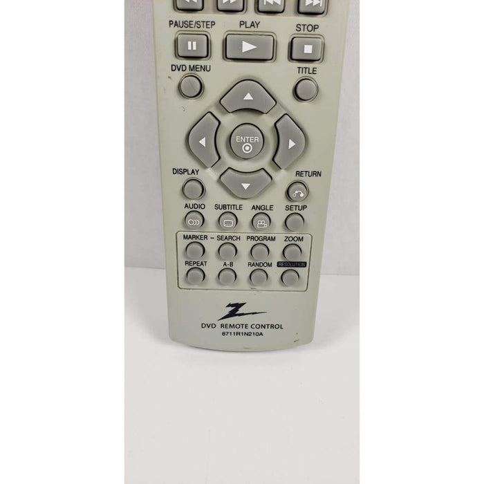 Zenith 6711R1N210A DVD Player Remote Control