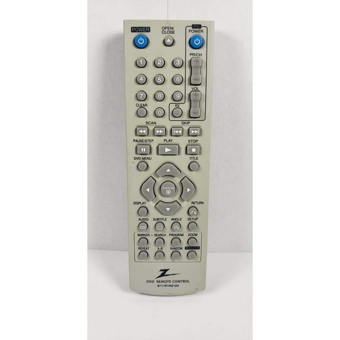Zenith 6711R1N210A DVD Player Remote Control