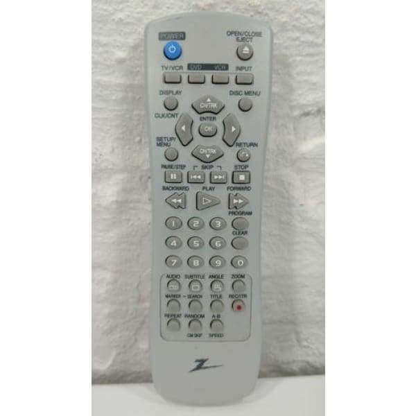Zenith 6711R1P081K DVD VCR Combo Remote for XBV613, XBV613/VCR